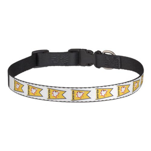 Gold Burgee Pet Collar