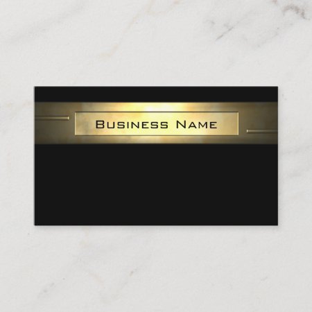 Gold Business 2 Professional Business Card
