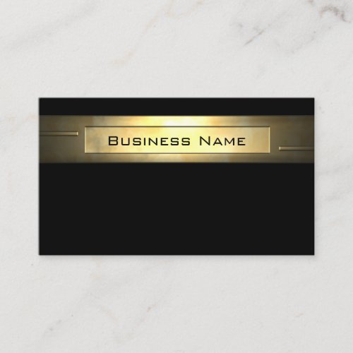 Gold Business 2 professional Business Card