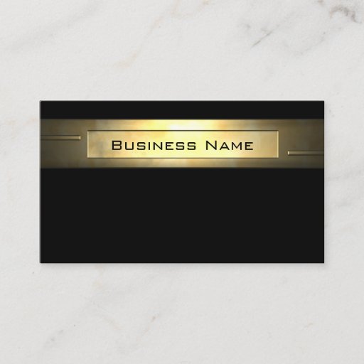Customizable gold_business_2 business card