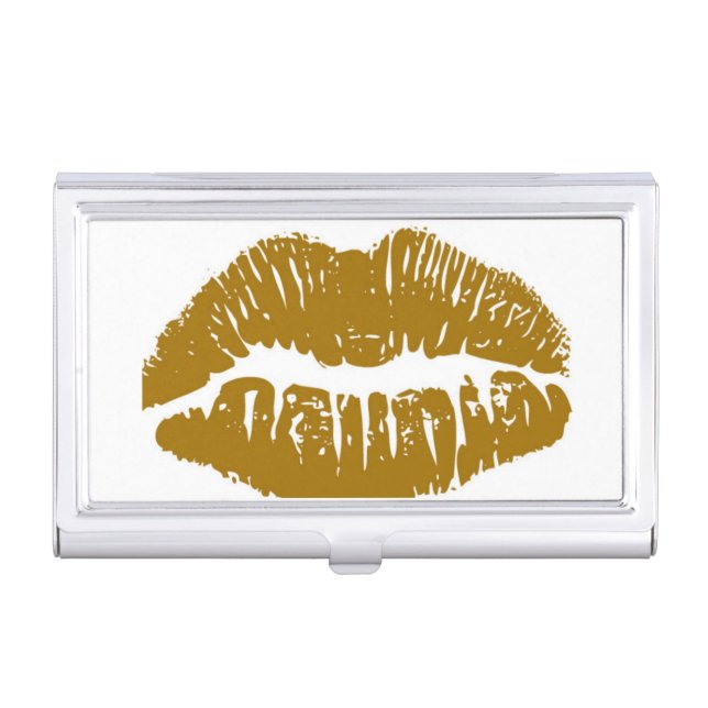 GOLD Business Card HOlder (Front)