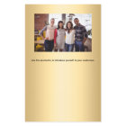 Gold business logo photo qr code