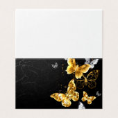 Gold butterflies (Outside Unfolded)