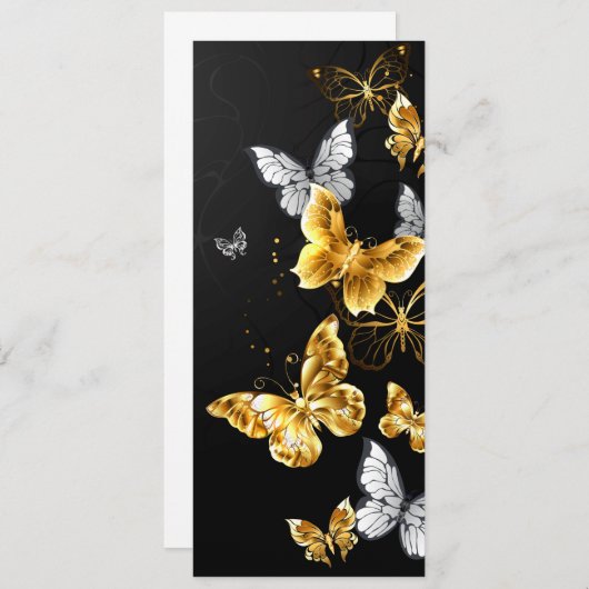 Gold butterflies (Front/Back)
