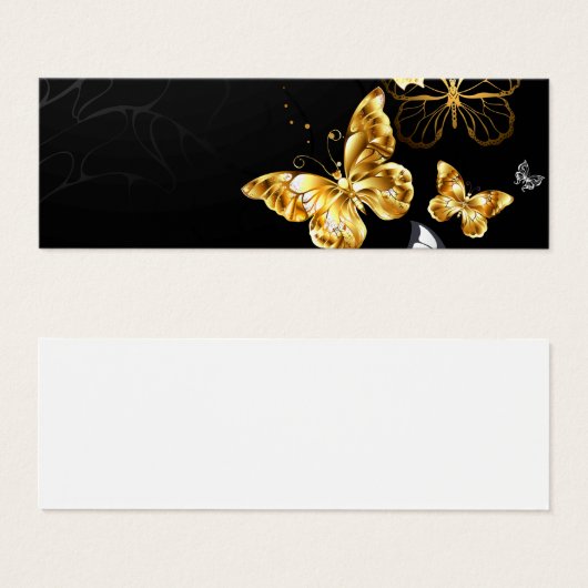 Gold butterflies (Front & Back)