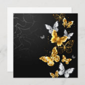 Gold butterflies (Front/Back)