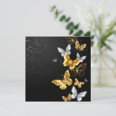 Gold butterflies (Standing Front)