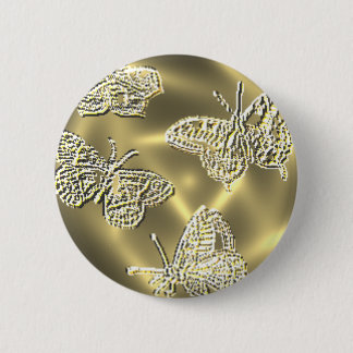 GOLD BUTTERFLIES BUTTON
