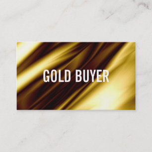 Gold Buyer Jewelry Silver Coins Business Card
