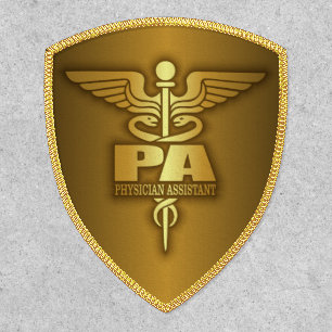 Gold Caduceus (PA)  Patch