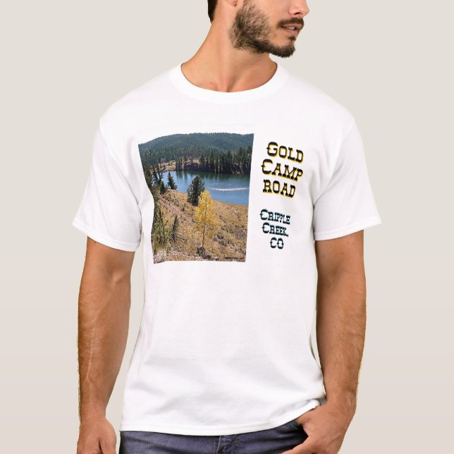 Gold Camp Road T-Shirt (Front)