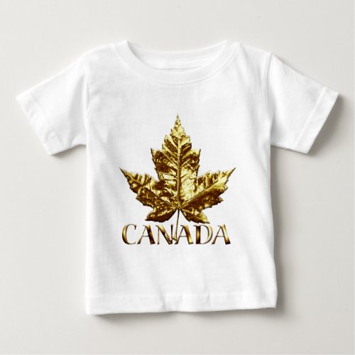 Gold Canada Baby Shirts Canada Souvenir T_shirts