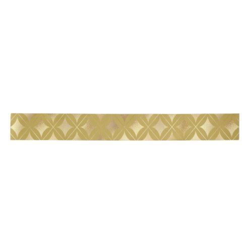 Gold Carnival Harlequin Diamonds Satin Ribbon