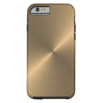 Gold Tough Iphone 6 Case by unique_cases at Zazzle