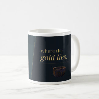 Gold Catacombs Egyptian Portrait Literary Quote Coffee Mug