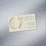 Gold Celestial Tarot Reader Business Card Magnet<br><div class="desc">Bring a touch of cosmic magic to your professional image with this Gold Celestial Tarot Reader Business Card Magnet. Featuring stars, moon, and sun motifs, this elegant magnet is perfect for tarot readers, astrologers, spiritual coaches, and mystic enthusiasts. Its durable magnet ensures your contact information stays visible on any metal...</div>