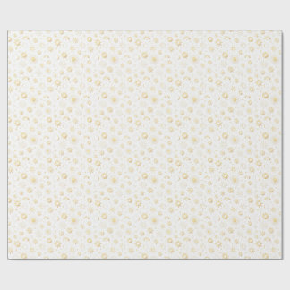 Gold Celestial Wrapping Paper