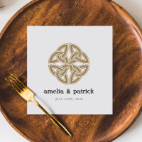 Gold Celtic Knot Irish Wedding