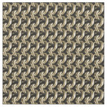 Gold Chainmaille Print Goth Pattern Fabric