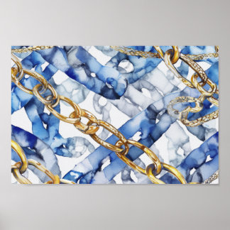 Gold Chains Poster