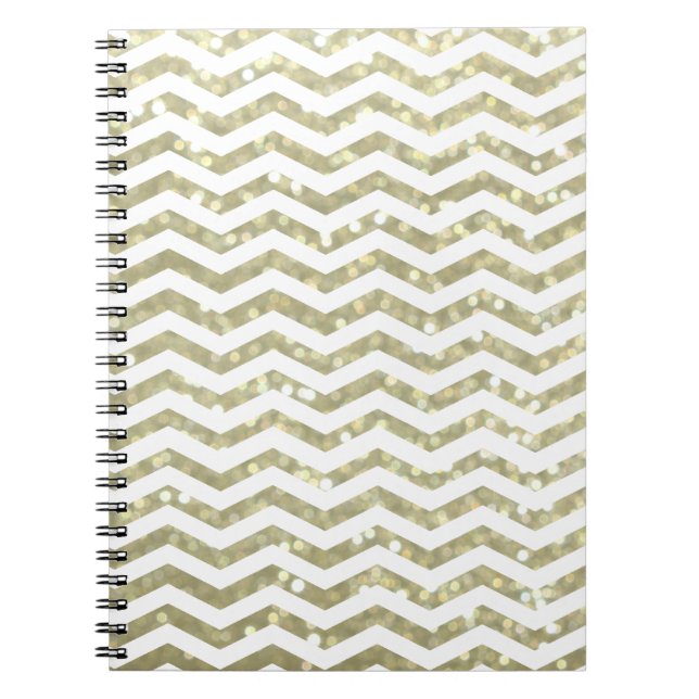 Gold Chevron Notebook (Front)