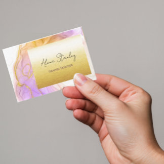 Gold Chic Business Card