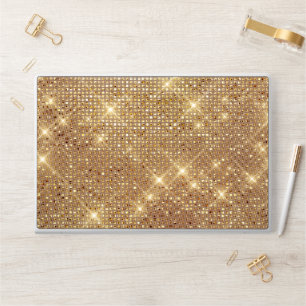Gold Chic Shimmer HP Laptop Skin
