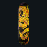Gold Chinese Emperor Dragon Element Custom Pro Skateboard<br><div class="desc">Gold Chinese Emperor Dragon Element Custom Pro Park Board by URBAN NINJA CUSTOM PRO BOARDS.</div>