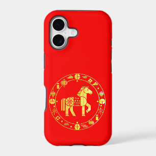 Gold Chinese new year 2026 iPhone 17 Case