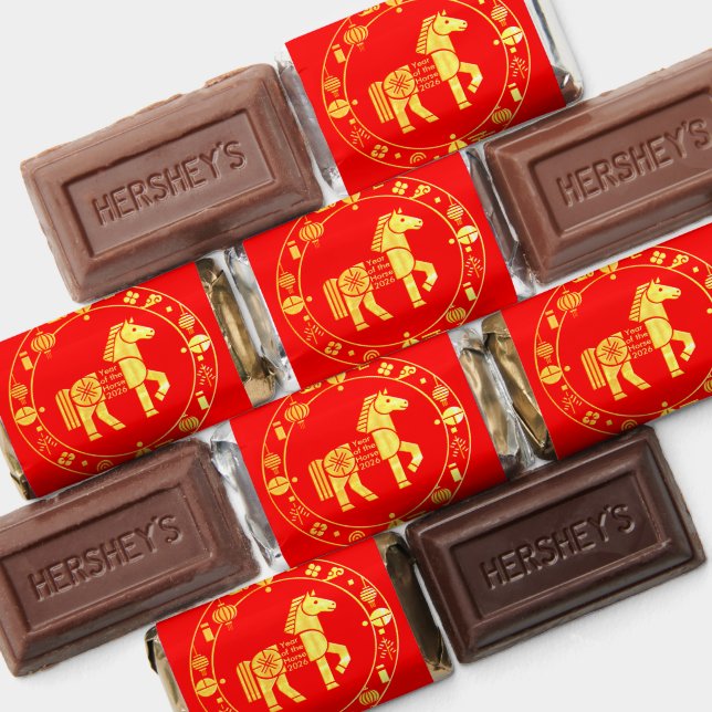 Gold Chinese new year 2026 Hershey's Miniatures (Assorted)