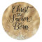 Gold Christ the Savior Christian Christmas