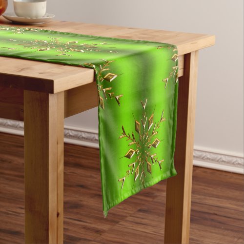 Gold Christmas Stars Green Christmas
