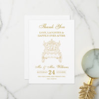 Gold Cinderella | Happily Ever After Thank You