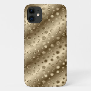 Gold Circle Champagne Bling phone case