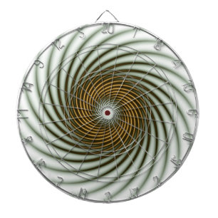 Gold Circle Spin Dart Board