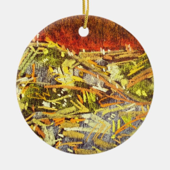 Gold City Holiday Ornament (Front)