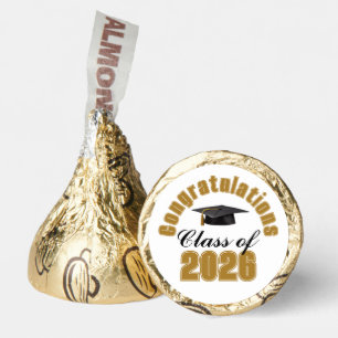 Gold Class of 2026 Graduation Party Hershey®'s Kisses®