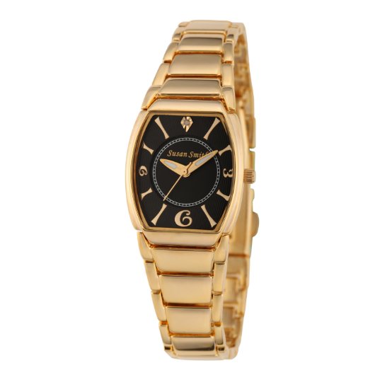 Gold Classic Women's Diamond Watch (3/4)