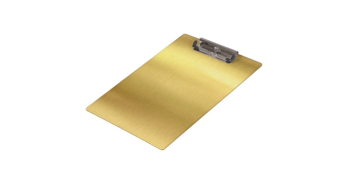 Gold Clipboard