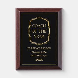 Coaches Awards & Certificates | Zazzle