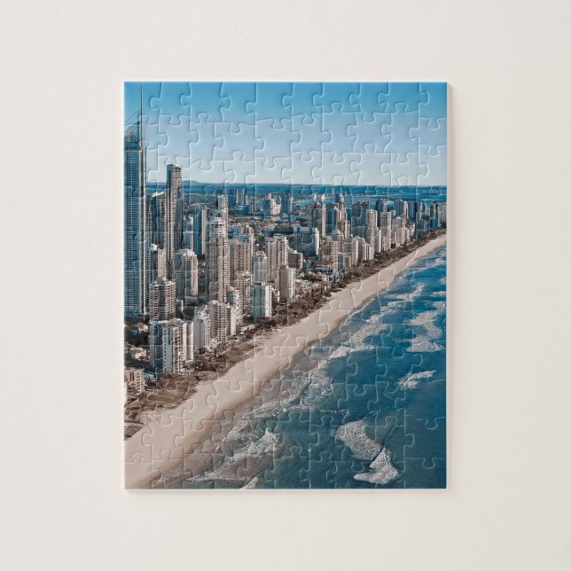 Gold Coast Australia Aerial View Jigsaw Puzzle (Vertical)