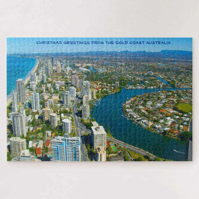 Gold Coast Australia Jigsaw Puzzle (Horizontal)