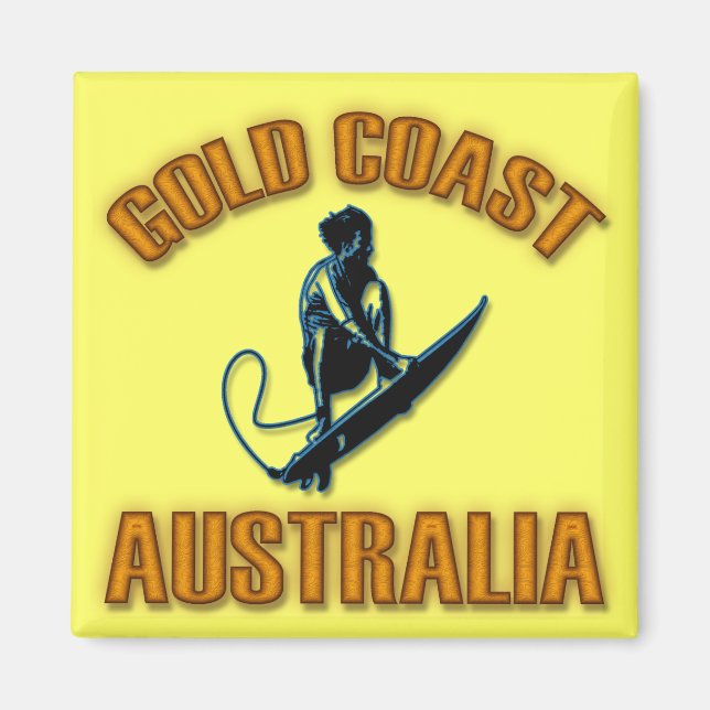 GOLD COAST AUSTRALIA MAGNET (Front)