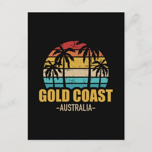 Gold coast Australia Postcard