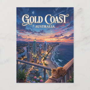 Gold Coast Australia Postcard