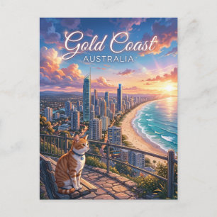 Gold Coast Australia Postcard