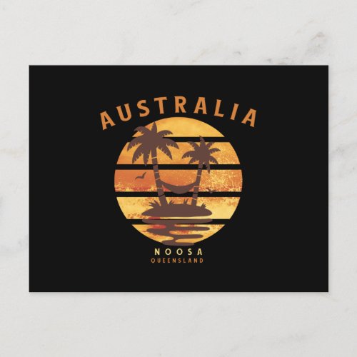 Gold Coast Sunset Noosa Queensland Postcard