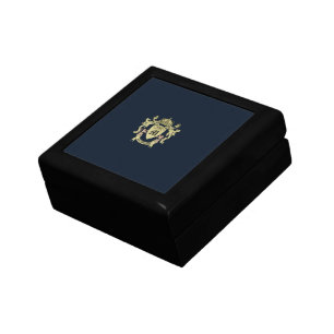 Gold Coat Of Arms Gift Box