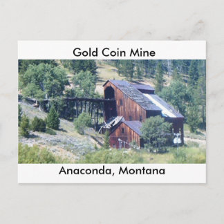Gold Coin Mine Postcard