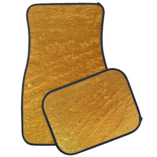 Gold color concrete wall textureabstract, ancient, car floor mat